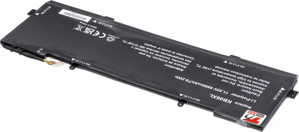 Baterie T6 Power pro HP Spectre 15-bl000 x360 serie, 6860mAh, 79Wh, 6cell, Li-pol