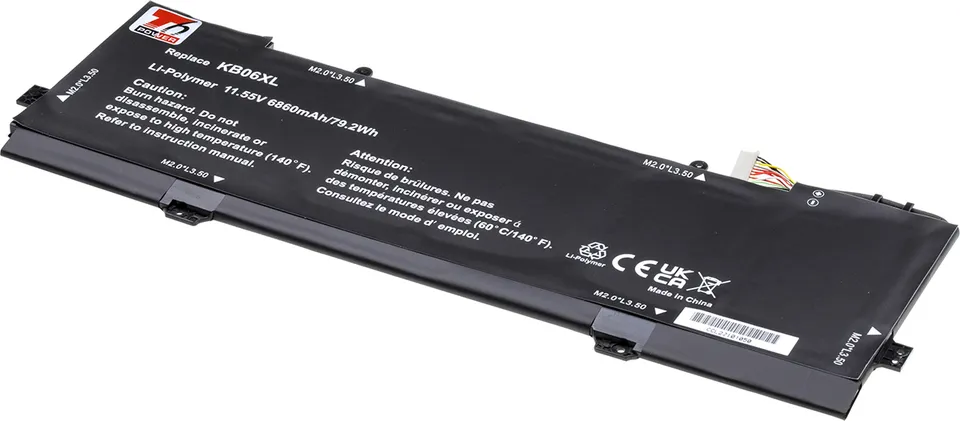 Baterie T6 Power pro HP Spectre 15-bl000 x360 serie, 6860mAh, 79Wh, 6cell, Li-pol
