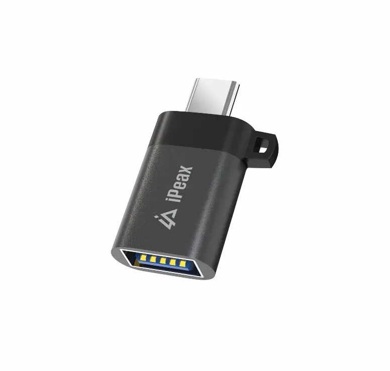 ADAPTÉR OTG USB-C / USB-A (samice) ČERNÝ