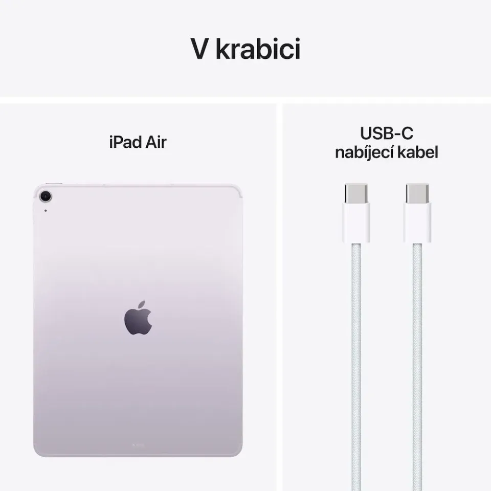Apple iPad Air 13" (M3) - 2025/Wi-Fi + Cellular/12,9"/2732x2048/8GB/1TB/iPadOS18/Purple