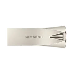SAMSUNG BAR PLUS flash 64GB kovový stříbrný, USB3.2gen1 flash drive, odolný