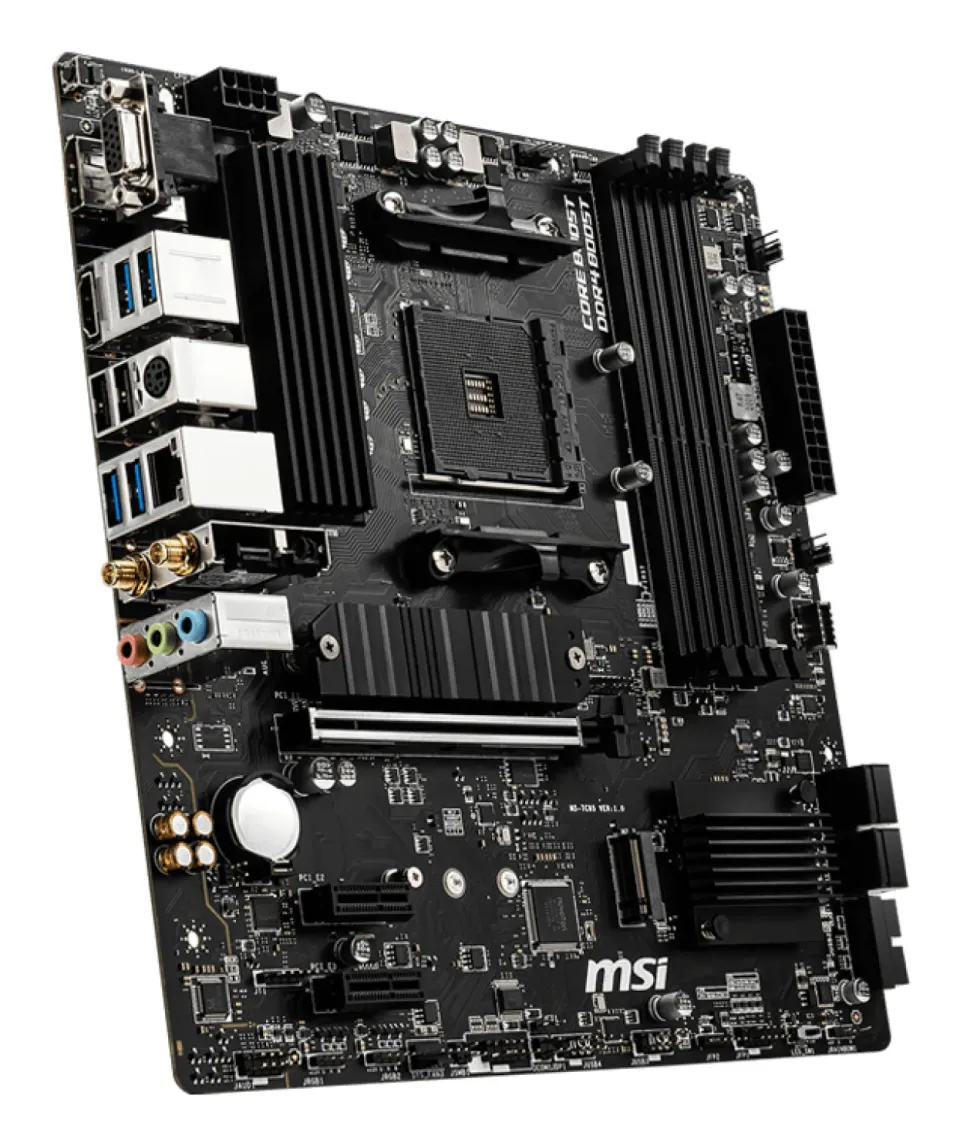 MSI B550M PRO-VDH WIFI, AM4, AMD B550, 4x DDR4, mATX