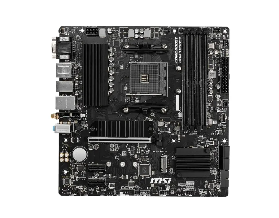 MSI B550M PRO-VDH WIFI, AM4, AMD B550, 4x DDR4, mATX