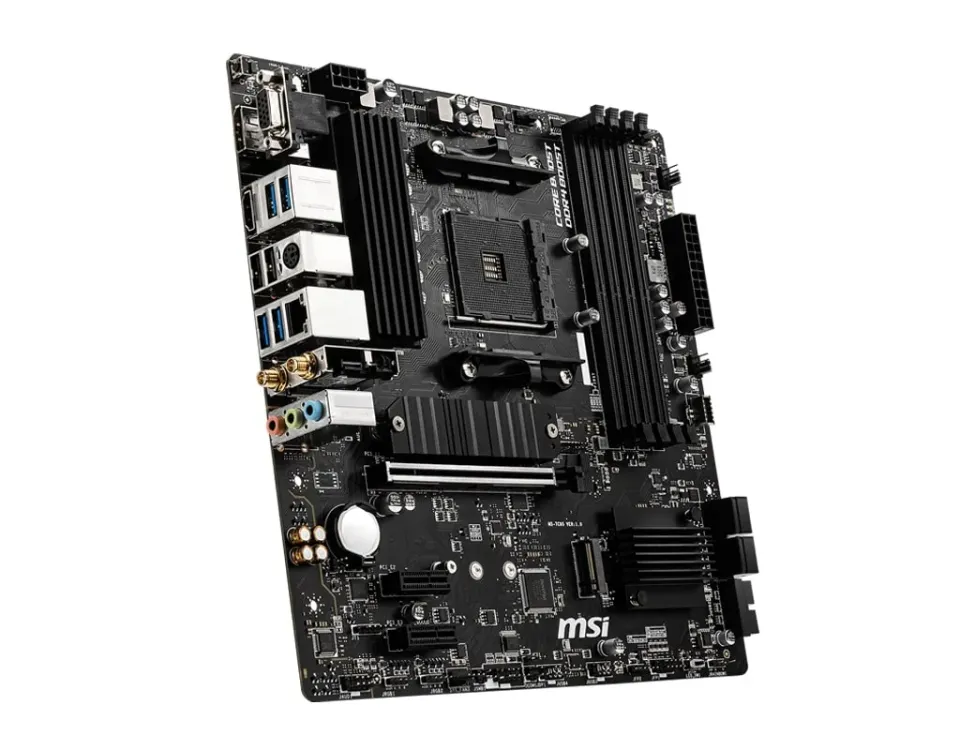 MSI B550M PRO-VDH WIFI, AM4, AMD B550, 4x DDR4, mATX