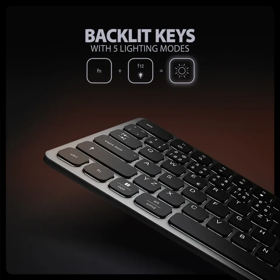 AXAGON HMC-KB-CS, USB 5Gbps hub s CZ/SK klávesnicí, HDMI 4K/60Hz, 3x USB-A, SD/m