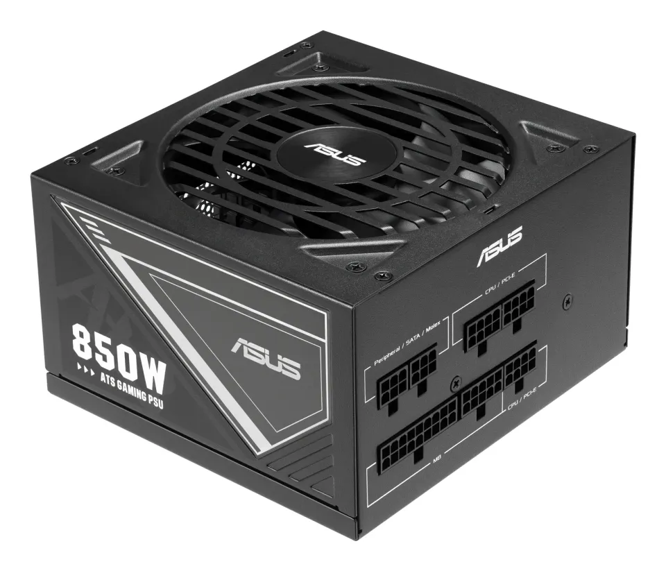 ASUS zdroj 850W ATS Gold, 120mm, Plně modulární, 80 Plus Gold