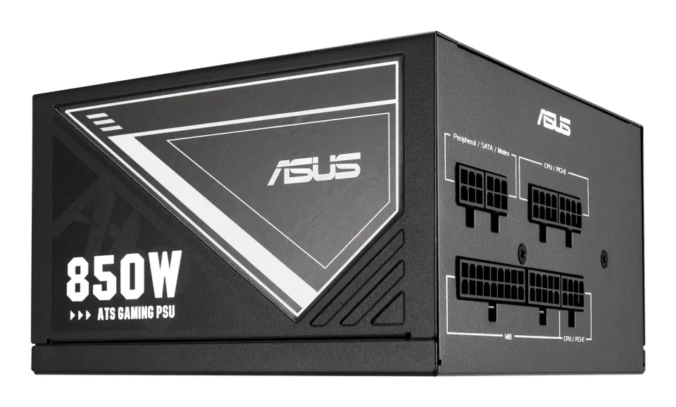 ASUS zdroj 850W ATS Gold, 120mm, Plně modulární, 80 Plus Gold