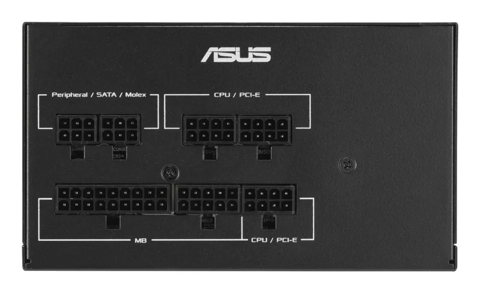 ASUS zdroj 850W ATS Gold, 120mm, Plně modulární, 80 Plus Gold