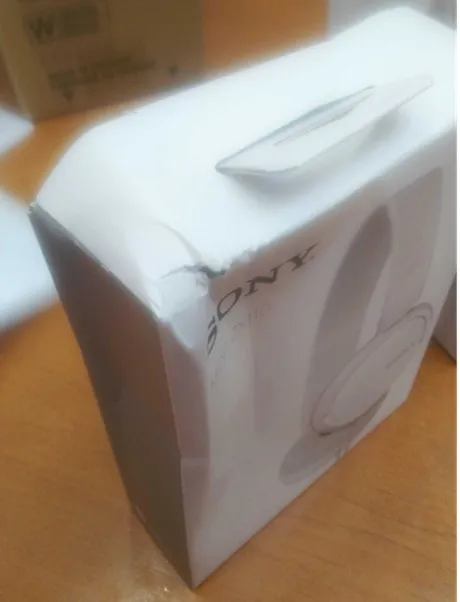 SONY MDR-ZX110 Uzavřená sluchátka na uši - White
