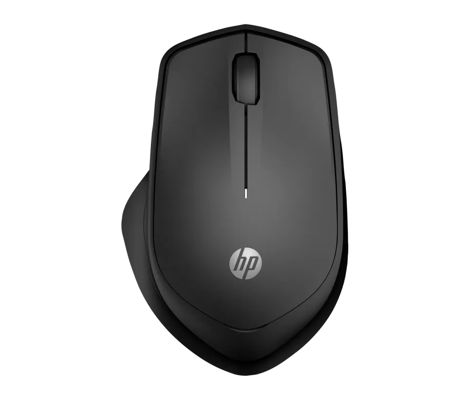 HP 285 Silent Wireless Mouse/Kancelářská/Optická/Pro praváky/1 200 DPI/Bezdrátová USB/Černá