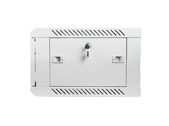Nástěnný rack 19'' 4U 600X450mm šedý flat pack