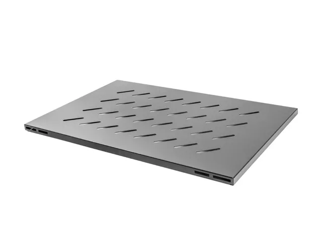 LANBERG 19" PEVNÁ POLICE 1U/465X715MM MAX. NOSNOST DO 120 KG ČERNÁ