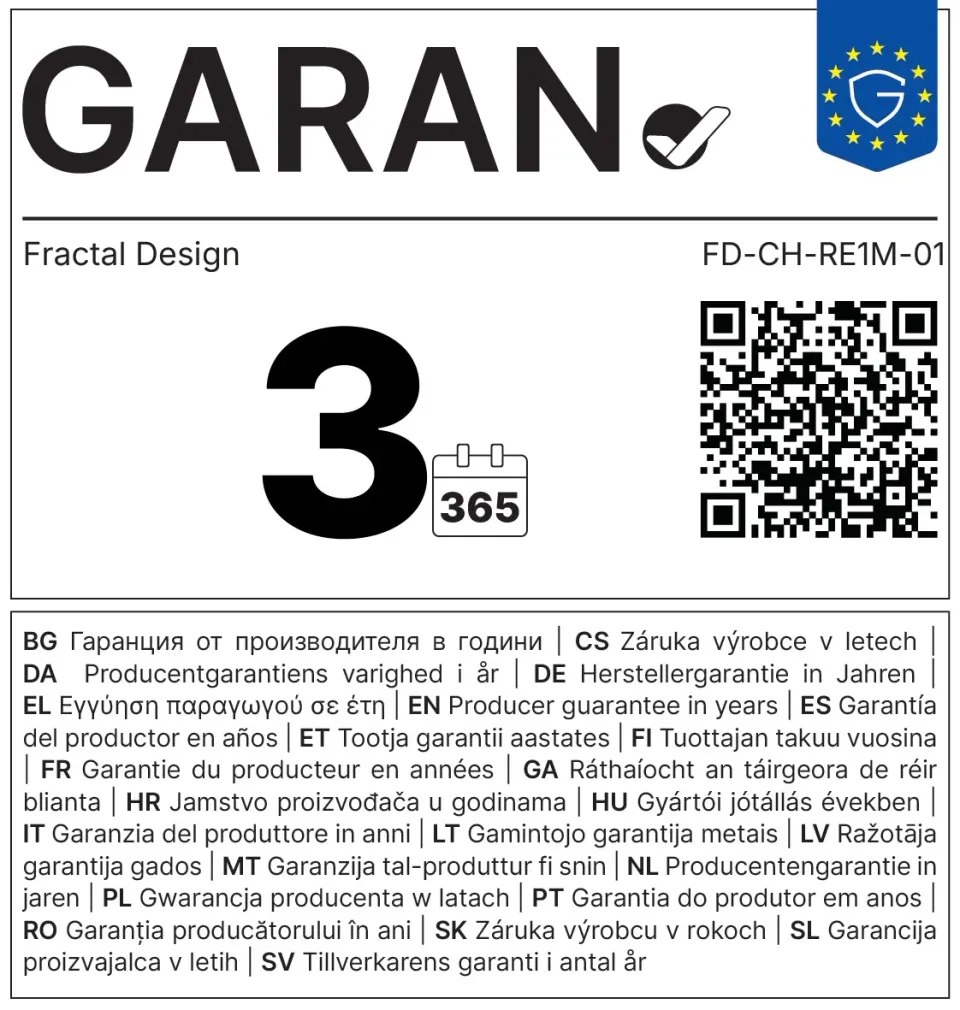 Fractal Design židle Refine Mesh Dark