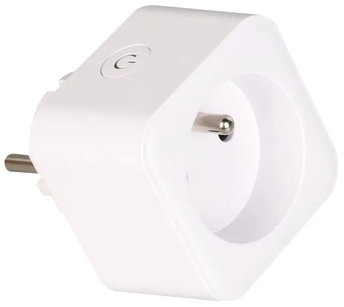 IMMAX NEO LITE SMART chytrá vnitřní zásuvka v2/ s kolíkem (typ E)/ Wi-Fi/ Google Assistant/ Amazon Alexa/ LIDL/ TUYA