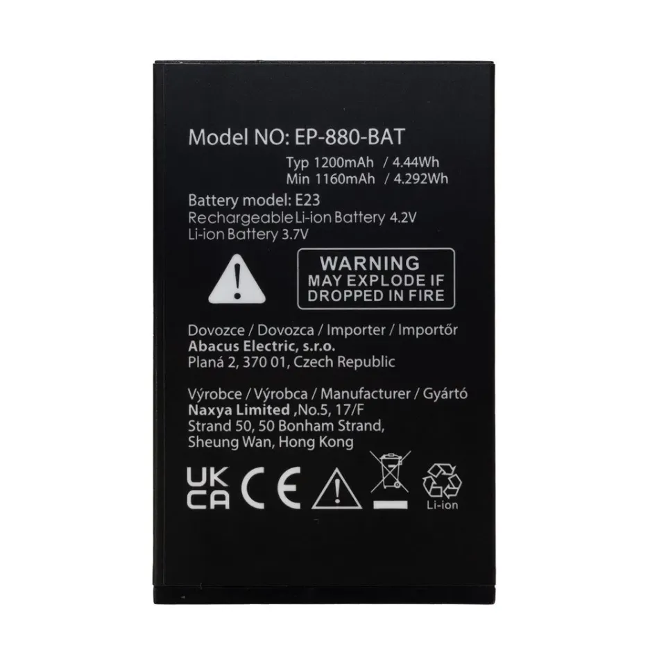 EVOLVEO orig. baterie 1200 mAh pro EasyPhone LT (EP-880)