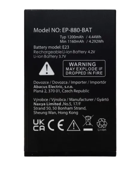 EVOLVEO orig. baterie 1200 mAh pro EasyPhone LT (EP-880)