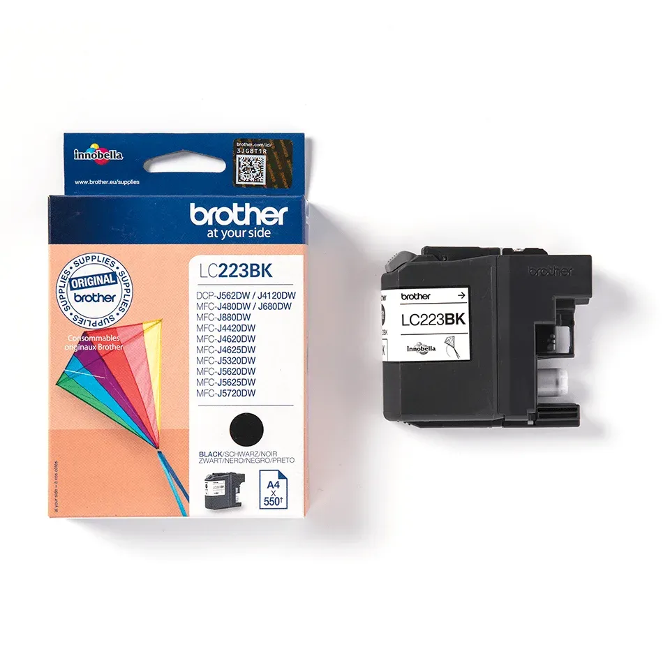BROTHER LC-223BK originální náplň černá