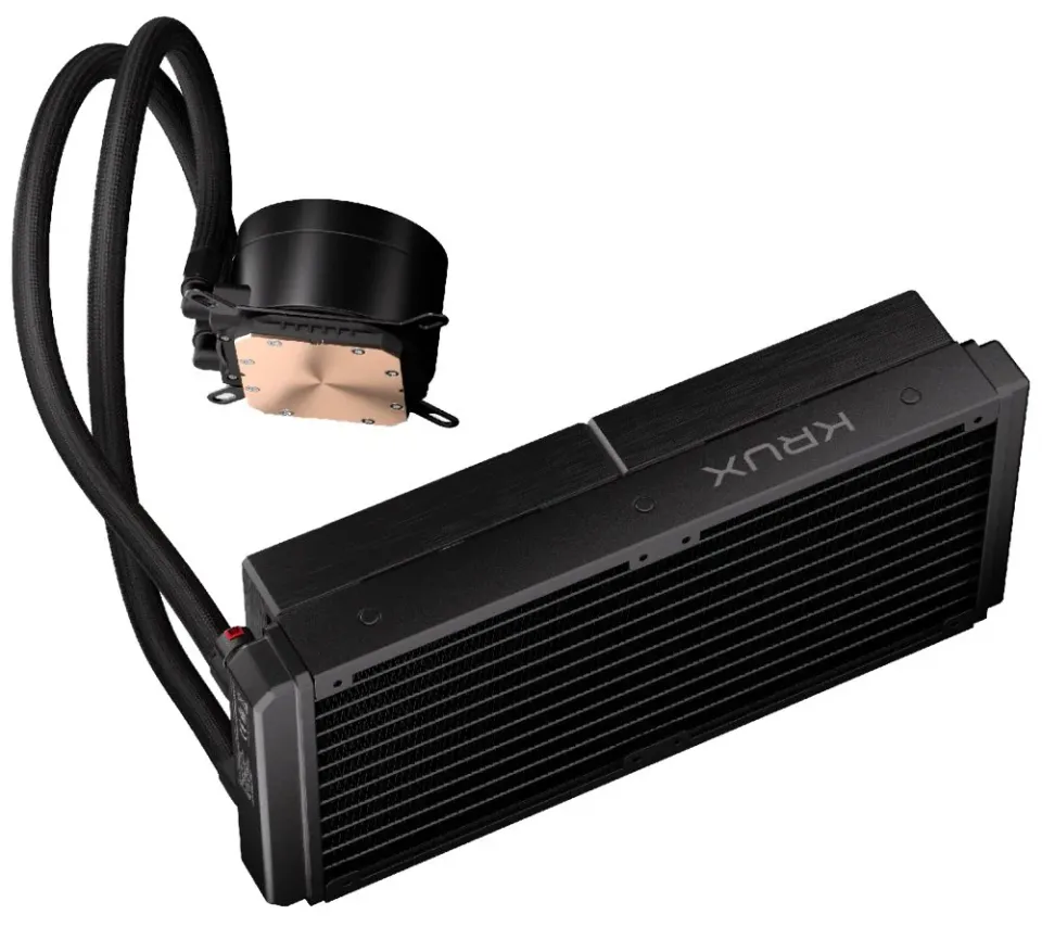 Krux vodní chladič CPU HydroX 240 ARGB / 2x120mm ARGB / PWM / AMD i Intel