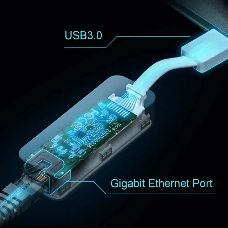 TP-LINK UE300 externi USB 3.0 sitovka 10/100/1000