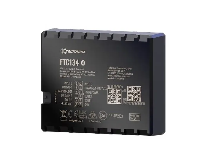 TELTONIKA TELEMATICS FTC134 – sledovací zařízení LTE CAT 1 s flexibilními vstupy