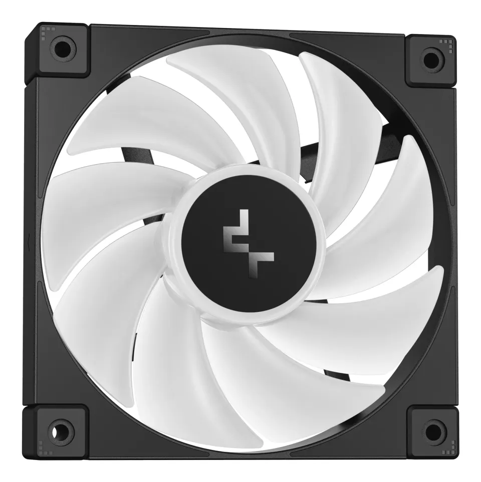DEEPCOOL vodní chladič LP360 ARGB / 3x120mm ARGB fan / digitální display / černý