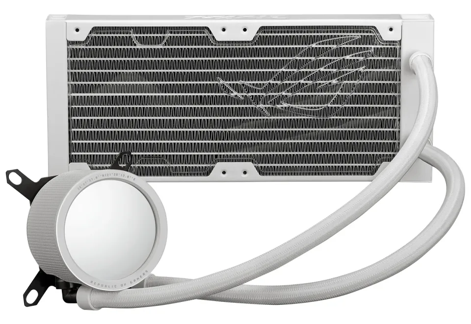 ASUS vodní chladič CPU AIO ROG RYUO III 240 ARGB WHITE, 2x120mm, LGA1851, AM5
