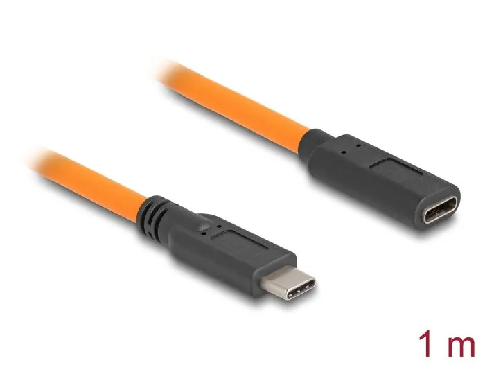 Delock USB 5 Gbps kabel, ze zástrčky USB Type-C na zásuvku USB Type-C, k focení