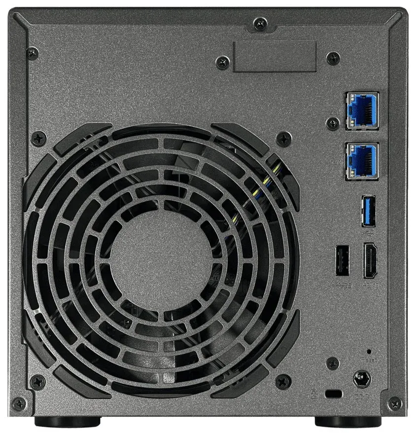 Asustor NAS AS6704T v2 / 4x 2,5"/3,5" SATA III/ Celeron N5105 2.0 GHz/ 4GB/ 2x 5GbE/ 4x M.2/ 2x USB 3.2/ HDMI