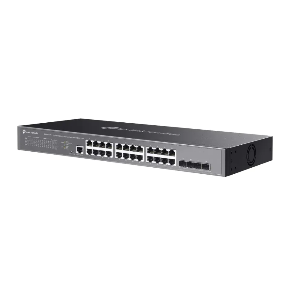 TP-LINK SG3428X-M2 Řízený switch JetStream L2+ s 24 porty 2.5GBASE-T a 4 10GE SFP+ sloty