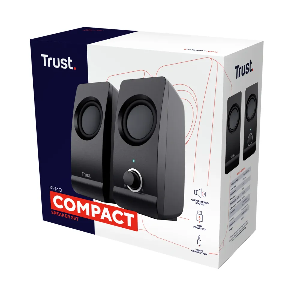 TRUST Reproduktory 2.0 Remo Speaker Set