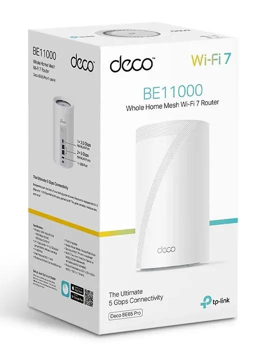 TP-link Wifi7 home mesh Deco BE65 Pro(2-pack)