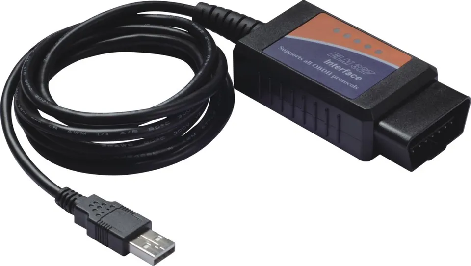 PremiumCord ELM327 USB Diagnosekabel OBD-II