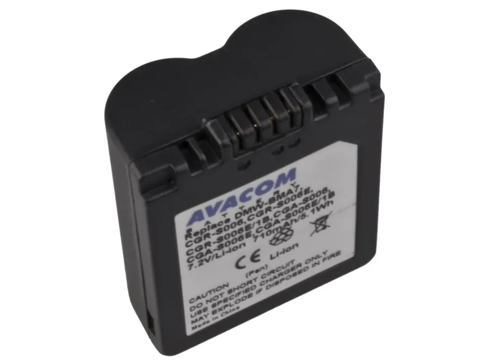 Baterie AVACOM Panasonic CGA-S006 Li-ion 7.2V
