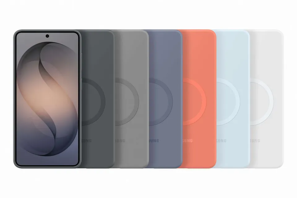 Samsung Silikonový kryt s magnetem S26+ Blueviolet