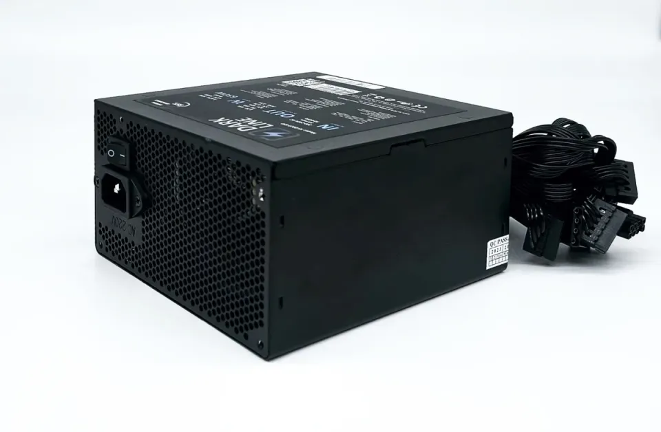 1stCOOL zdroj 650W DARK LINE 650 88+ s aktivnim PFC, ventilátor 120mm (zdroj do PC case)