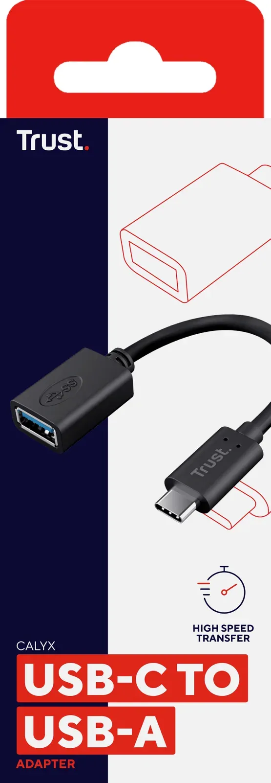 TRUST Převodník USB Type-C - USB 3.0 Converter