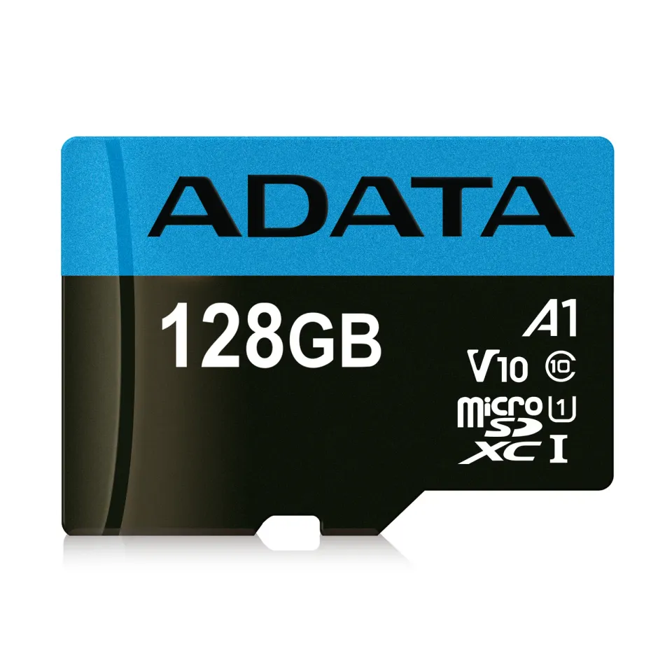ADATA MicroSDXC karta 128GB Premier UHS-I Class 10 + adaptér