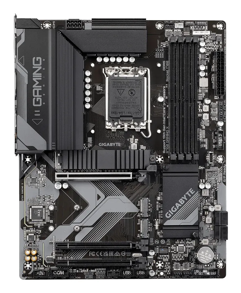GIGABYTE MB Sc LGA1700 B760 GAMING X, Intel B760, 4xDDR5, 1xDP, 1xHDMI, WI-FI