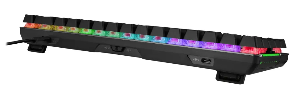 ASUS klávesnice ROG Falchion ACE 75 HE, Mechanická, USB-C, US, černá
