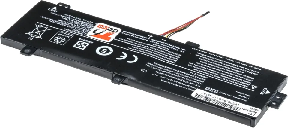 Baterie T6 Power Lenovo IdeaPad 310-15IKB, 310-15ABR, 510-15IKB, 3950mAh, 30Wh, 2cell, Li-pol