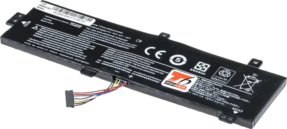 Baterie T6 Power Lenovo IdeaPad 310-15IKB, 310-15ABR, 510-15IKB, 3950mAh, 30Wh, 2cell, Li-pol