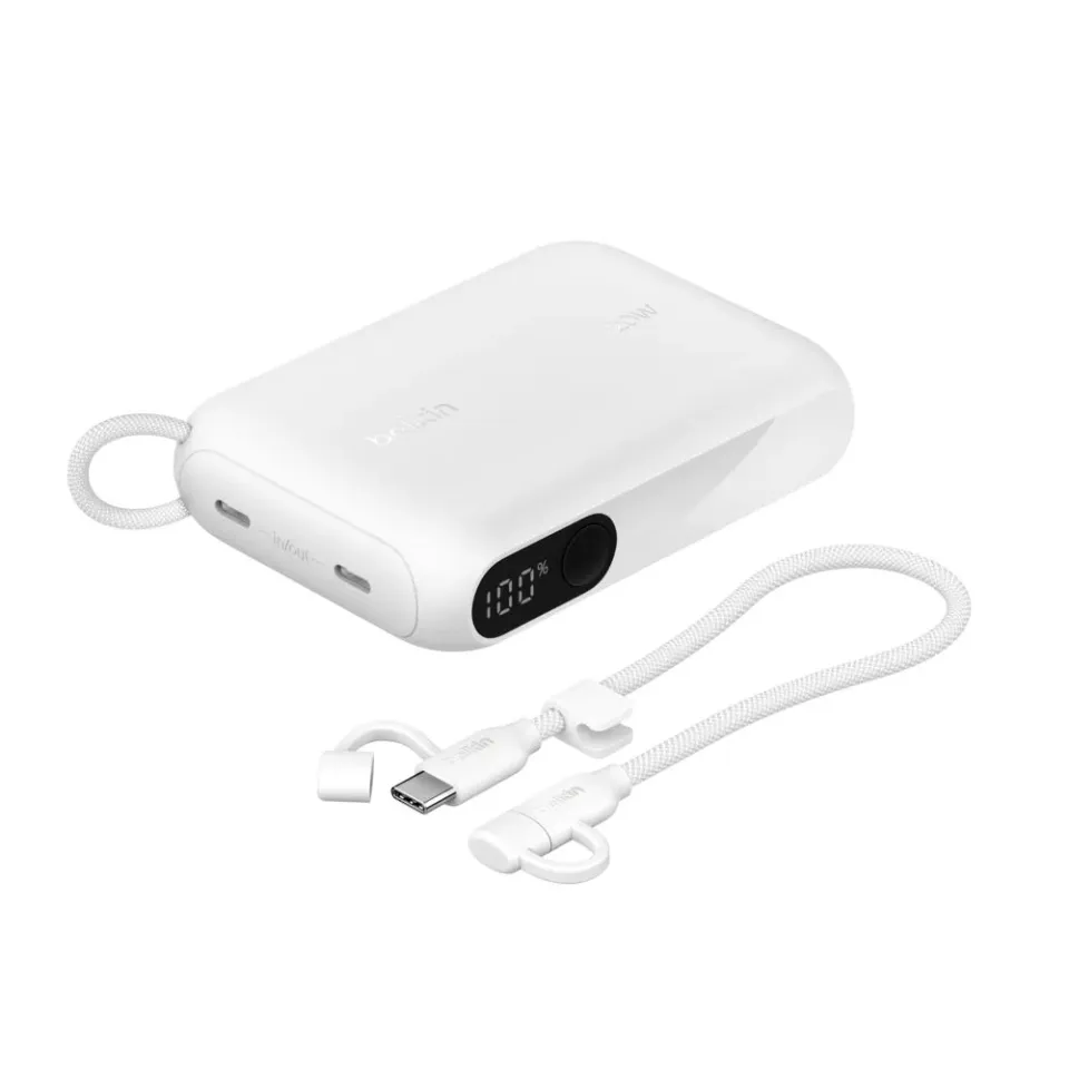 Belkin BOOST CHARGE USB-C Power Delivery PowerBanka s displejem, 10000mAh, 20W,