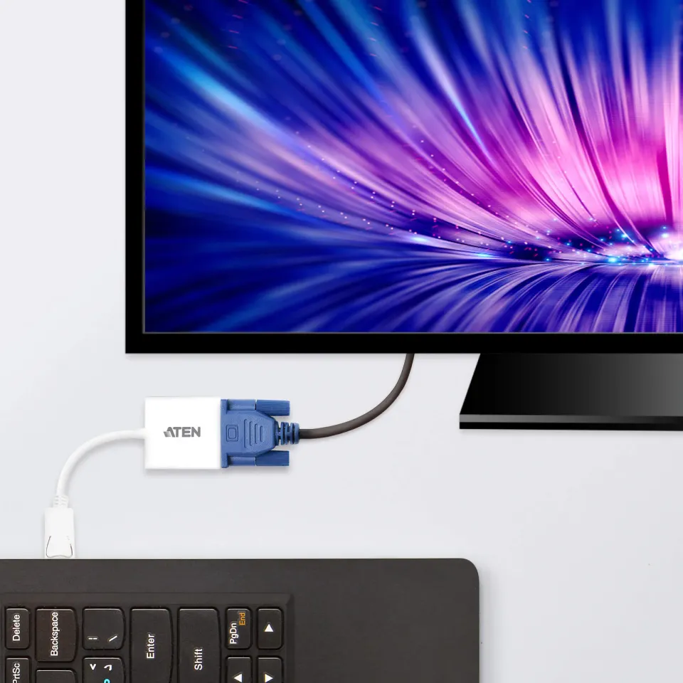 ATEN VC925-AT DP(M) to VGA(F) Adapter