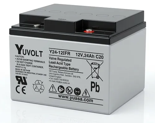 Yuasa YUVOLT Y24-12FR VdS (12V; 24Ah, M5)