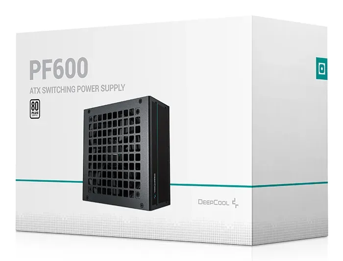DEEPCOOL zdroj PF600 / 600W / ATX / 120 mm fan / 80 Plus