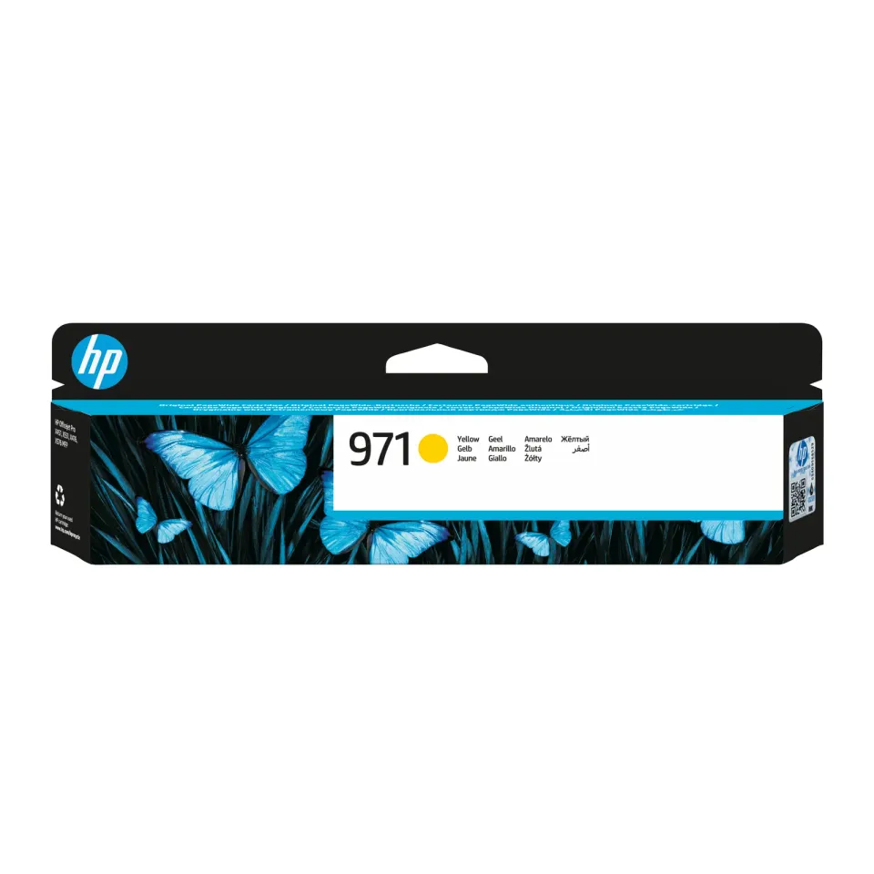 HP CN624AE náplň č.971 žlutá malá (cca 2500 stran, yellow, pro OJ Pro X476dw, X576dw, X451dw, X551dw