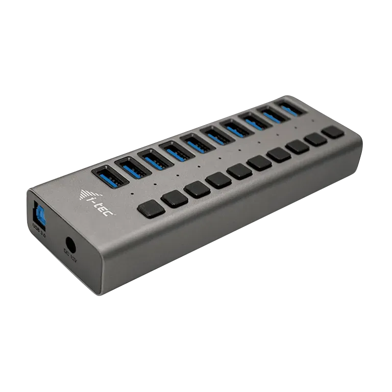 i-tec USB 3.0 Charging HUB 10 Port + Power Adapter 48 W