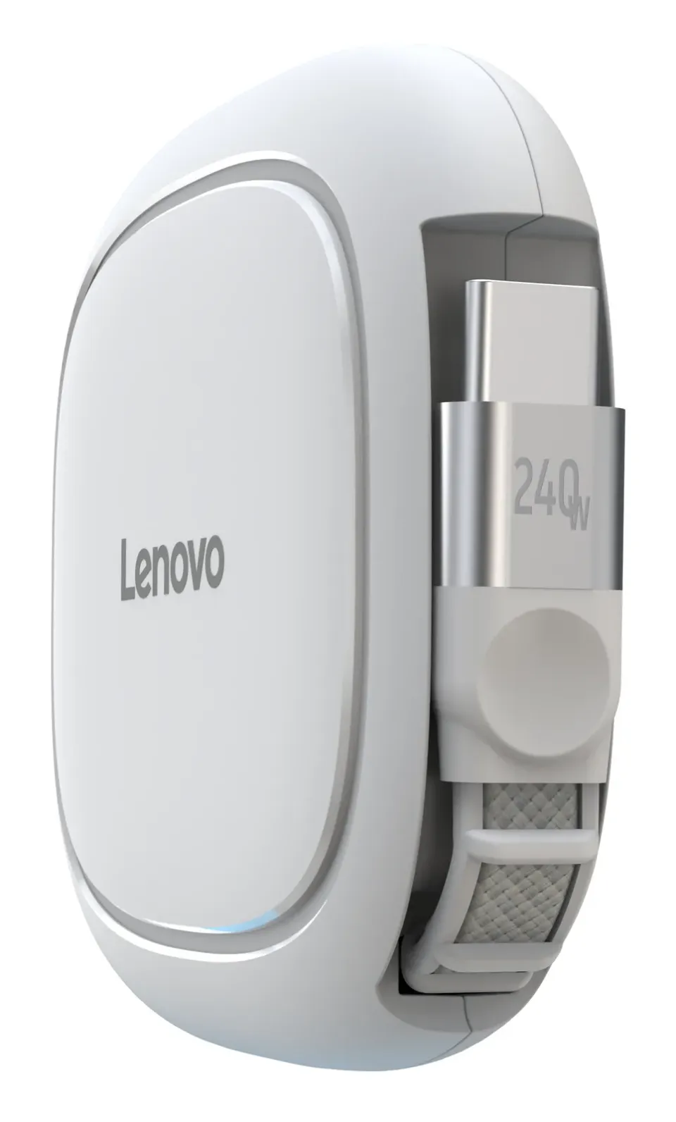 Lenovo 240W USB-C Retractable Cable = rolovací USB-C to USB-C napájecí a datový