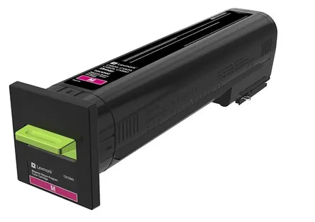 Lexmark CS820, CX82x, CX860 Magenta Return Programme Toner Cartridge - 8 000 str