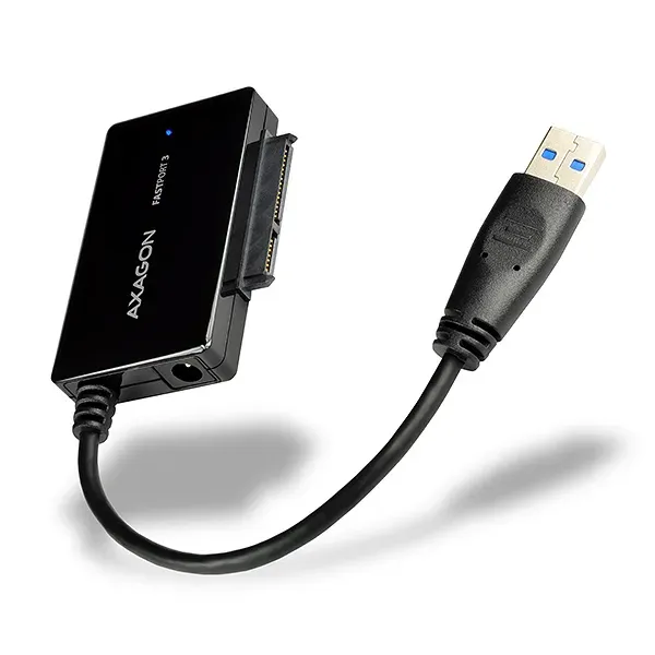 AXAGON ADSA-FP3, USB3.0 - SATA 6G HDD FASTport3 adaptér, vč. napáječe
